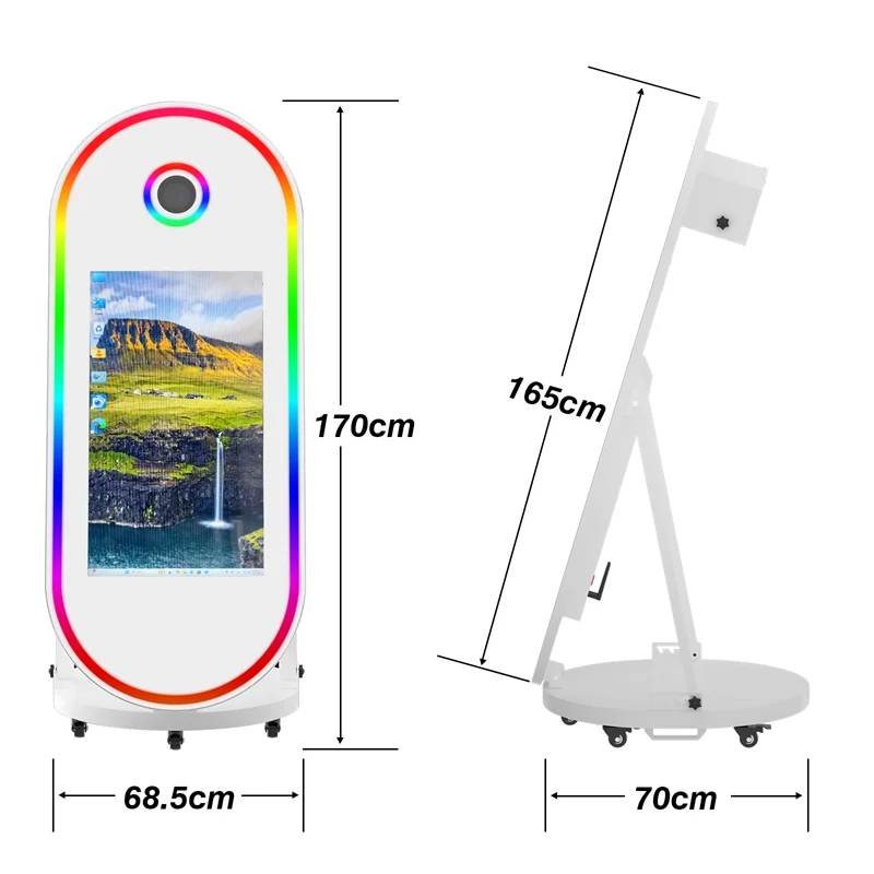 magic mirror photo booth instant print 32 inch touch screen magic mirror photo booth selfie led light photo booth event for wedd magic mirror photo booth instant print 32 inch touch screen magic mirror photo booth selfie led light photo booth event for wedd