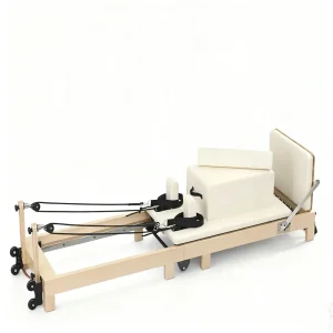 Home miyaup zero vat sliding yoga training correction ladder barrel wooden fitness pilates bed