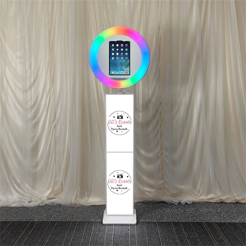 ipad photo booth, selfie maker, adjustable case with led ring light for events, parties, weddings ipad photo booth, selfie maker, adjustable case with led ring light for events, parties, weddings