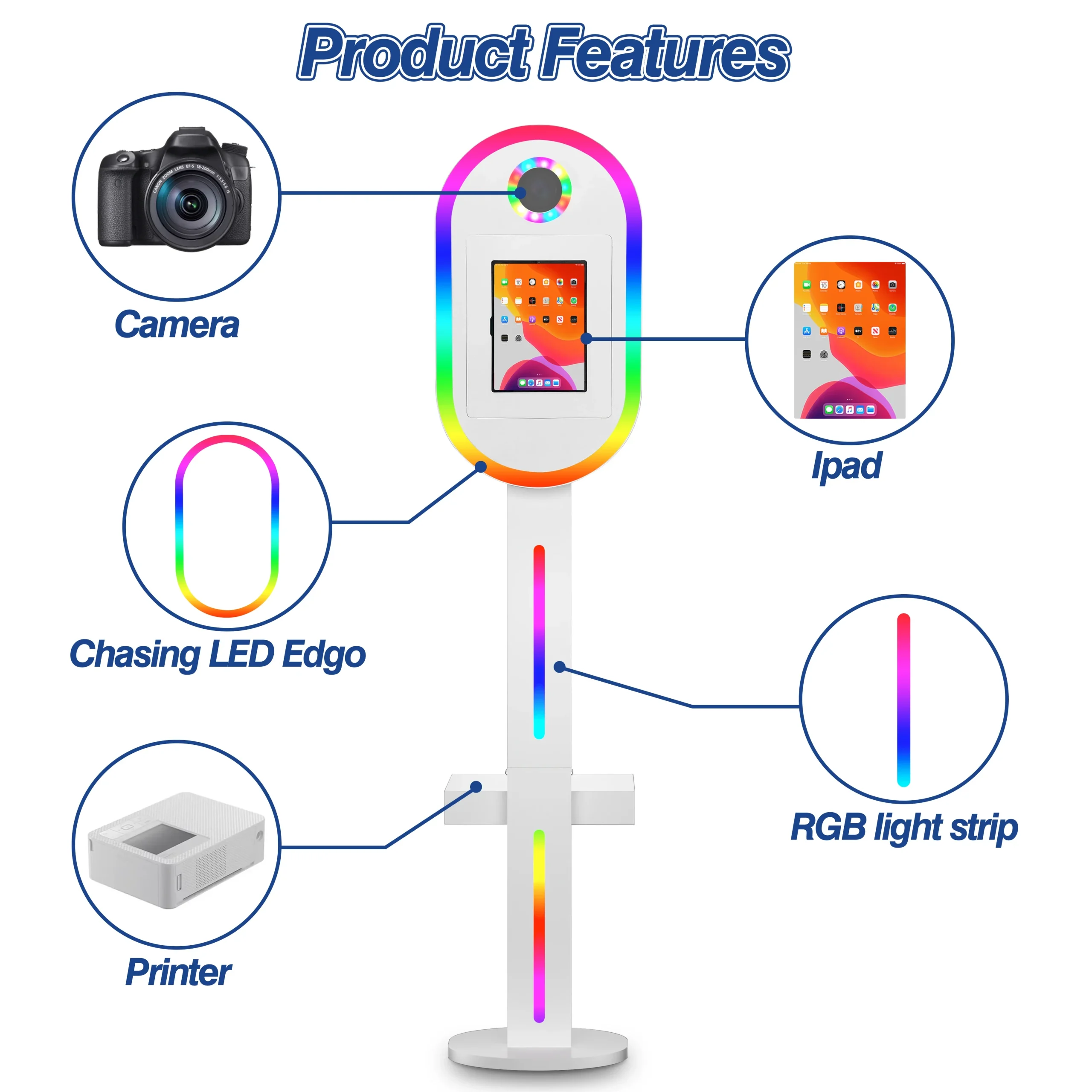 ipad stand selfie roaming portable 12.9 inch photo booth ipad photo booth case photo booth stand with lcd display machine ipad stand selfie roaming portable 12.9 inch photo booth ipad photo booth case photo booth stand with lcd display machine