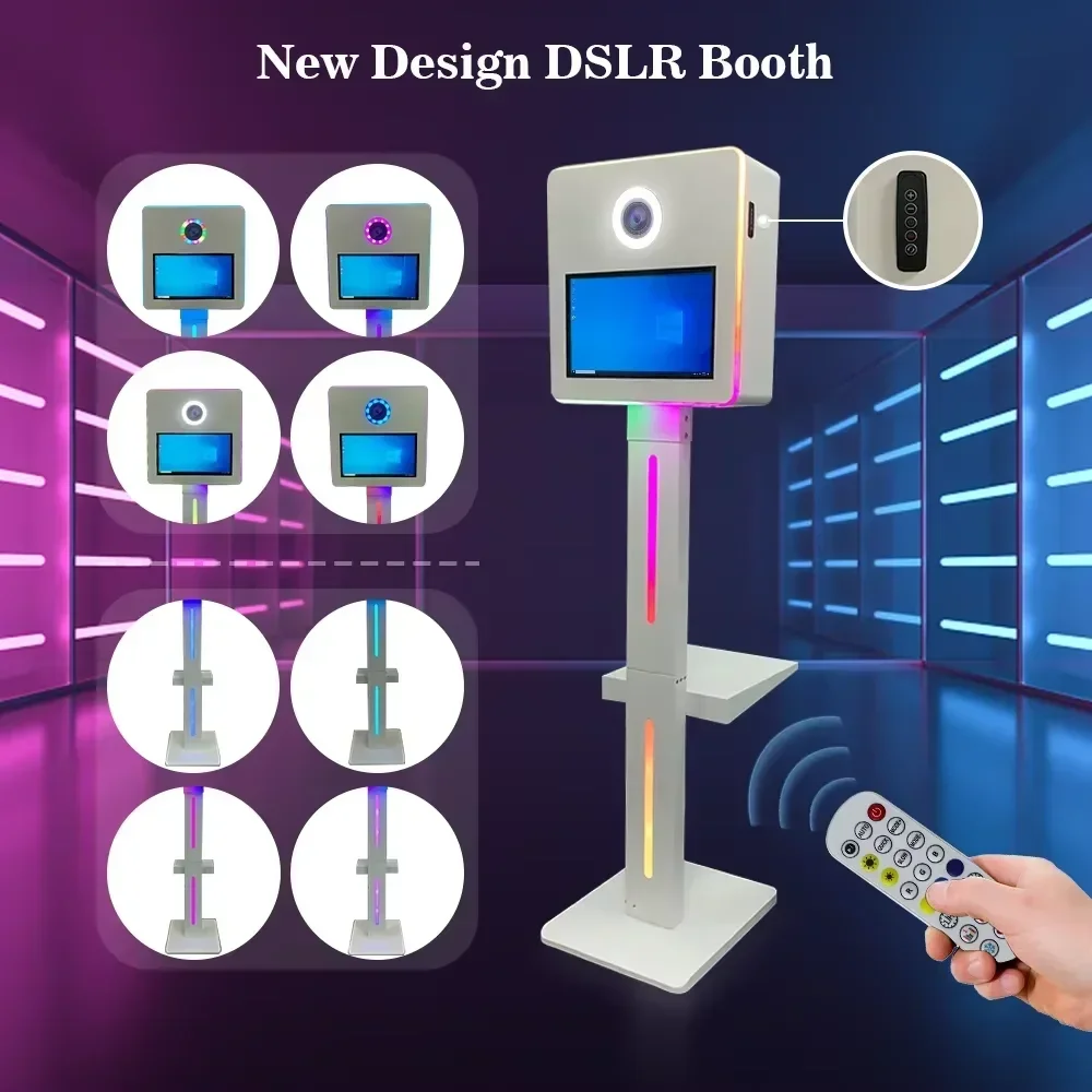 portable standzone 15.6inch selfie photo booth camera dslr round shell carrying case printer and camera photobooth portable standzone 15.6inch selfie photo booth camera dslr round shell carrying case printer and camera photobooth