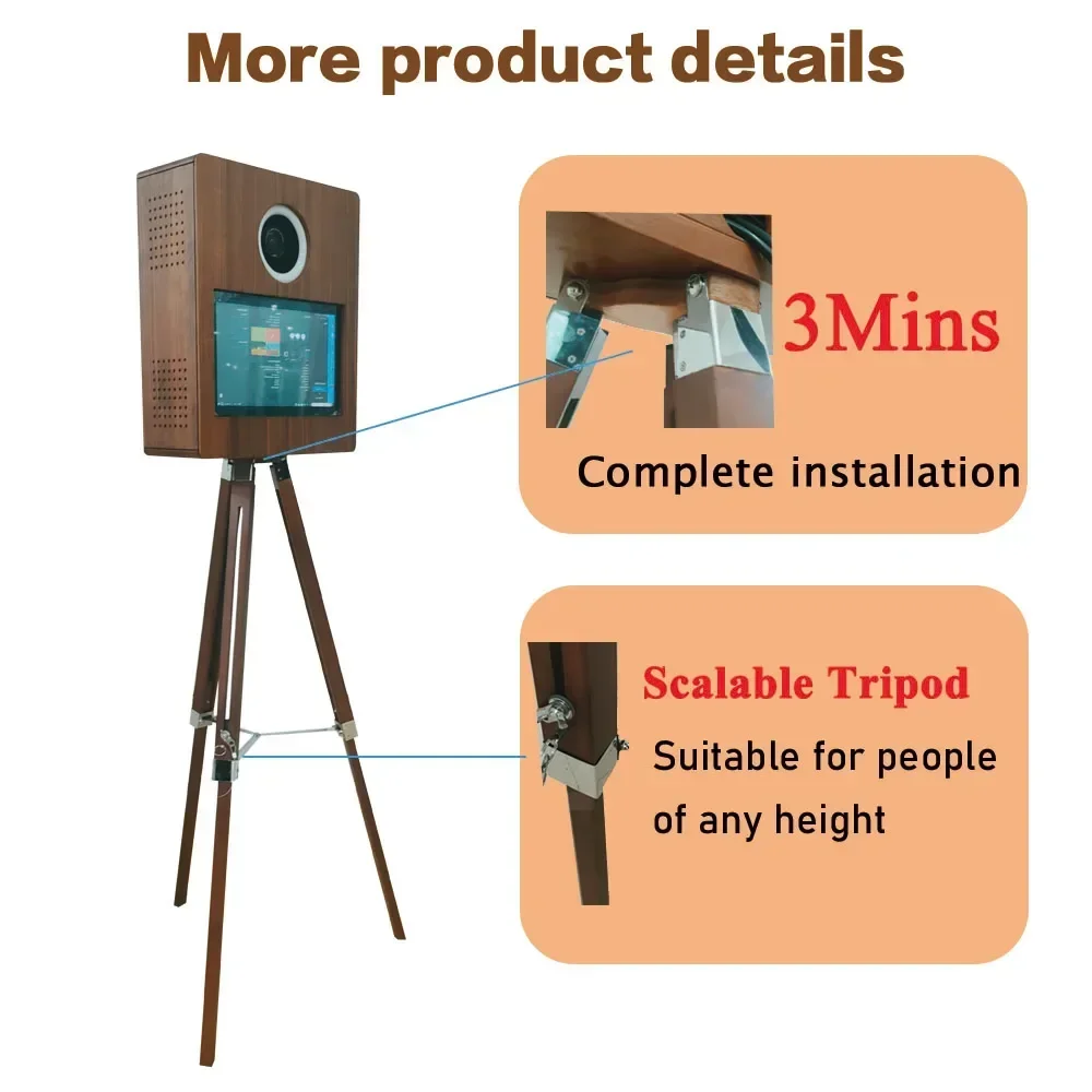 new design portable wedding wood vintage photo booth price wholesale retro wooden photo booth machine with printer and camera new design portable wedding wood vintage photo booth price wholesale retro wooden photo booth machine with printer and camera