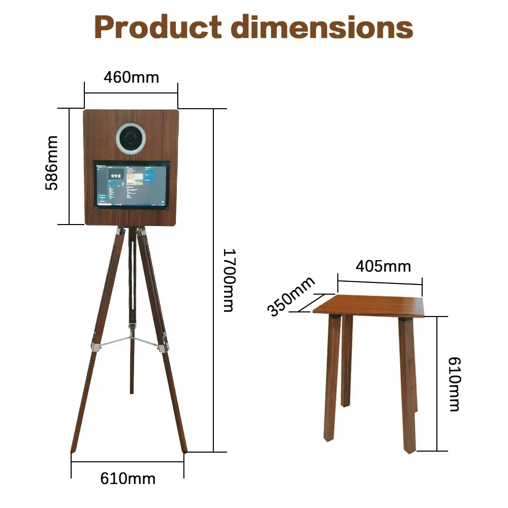 new design portable wedding wood vintage photo booth price wholesale retro wooden photo booth machine with printer and camera new design portable wedding wood vintage photo booth price wholesale retro wooden photo booth machine with printer and camera