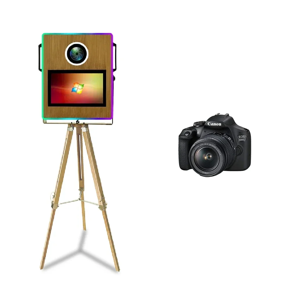 portable magic mirror photo booth 15.6 inch touch screen dslr photobooth machine with flight case for wedding party rental portable magic mirror photo booth 15.6 inch touch screen dslr photobooth machine with flight case for wedding party rental