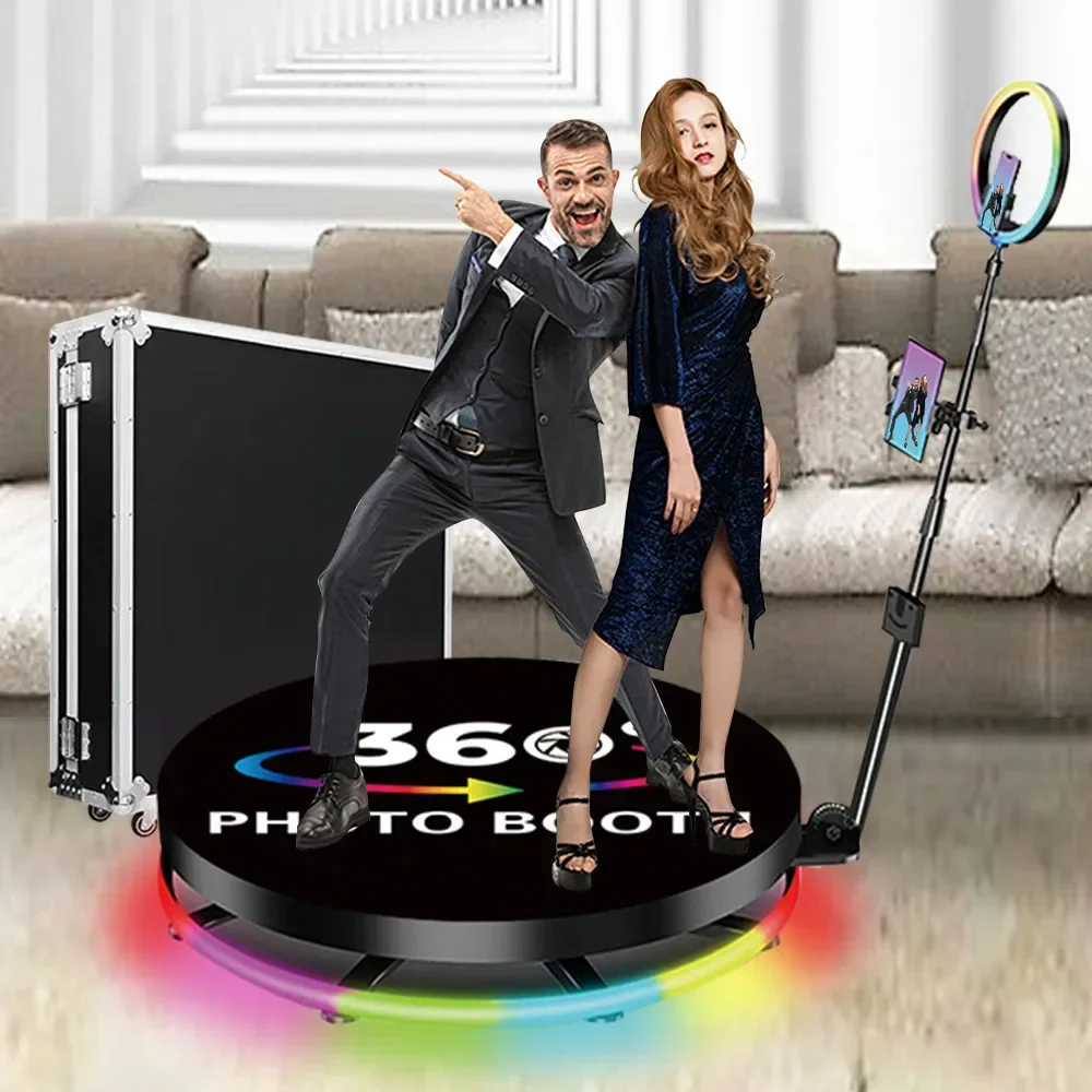 360 panoramic surround selfie booth professional photography table 360 photo booth machine rotation 360 photo booth 80cm 100cm 360 panoramic surround selfie booth professional photography table 360 photo booth machine rotation 360 photo booth 80cm 100cm