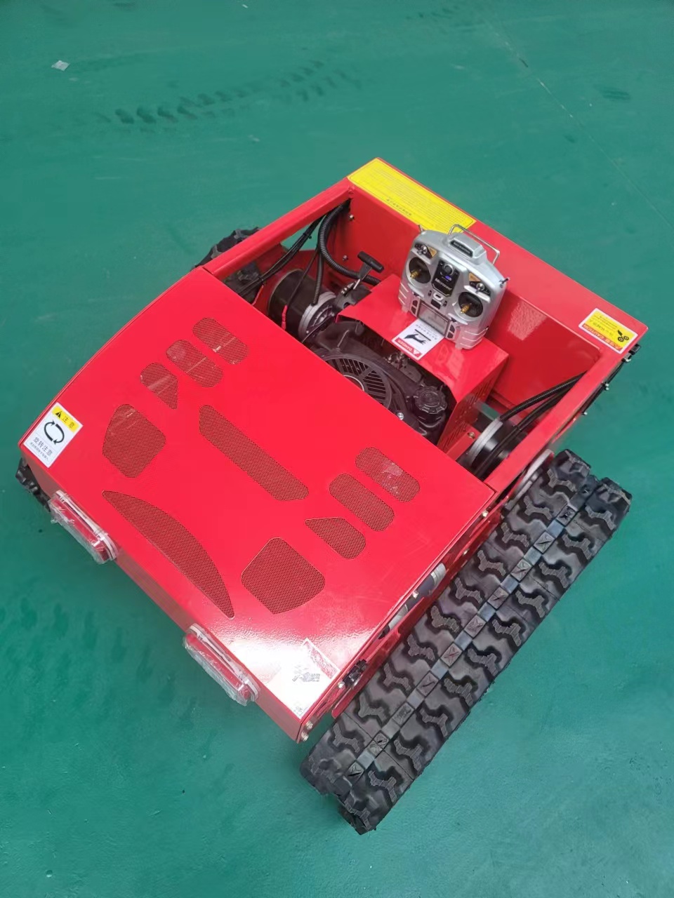 remote controlled all terrain lawn mower track driven versatile grass cutter suitable for various terrain garden power tools remote controlled all terrain lawn mower track driven versatile grass cutter suitable for various terrain garden power tools