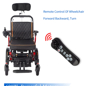 eu/usa warehouse two battery electric wheelchair,lightweight foldable powered wheelchair, portable folding carry wheelchair