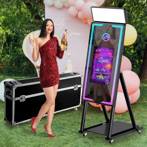 40 Inch Black Magic Mirror Photo Booth