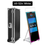 65 Inch White Magic Mirror Photo Booth 32 Inch 65 Inch White Magic Mirror Photo Booth 32 Inch