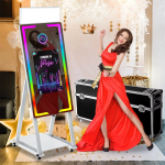 40 Inch White Magic Mirror Photo Booth 40 Inch White Magic Mirror Photo Booth
