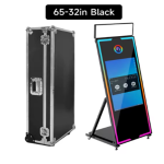 65 Inch Black Magic Mirror Photo Booth 32 Inch 65 Inch Black Magic Mirror Photo Booth 32 Inch
