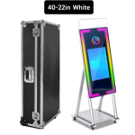 40 Inch White Magic Mirror Photo Booth 40 Inch White Magic Mirror Photo Booth