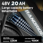 RANDRIDE YX80M-2 Electric Bike RANDRIDE YX80M-2 Electric Bike