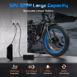 Baolujie DP-2603 Full-Suspension Electric Bike Baolujie DP-2603 Full-Suspension Electric Bike