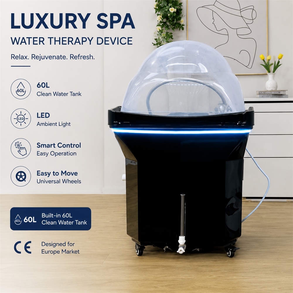Portable Head Spa Basin with Wheels