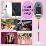 15.6 Inch Black Oval Touchscreen Photo Booth EU