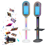 15.6 Inch Black Oval Touchscreen Photo Booth EU