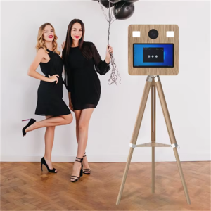 Wooden Tripod DSLR Photo Booth