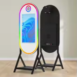 Black 55 Inch Magic Mirror Photo Booth Black 55 Inch Magic Mirror Photo Booth