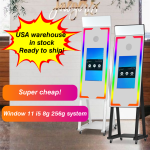 40 Inch White Magic Mirror Photo Booth 40 Inch White Magic Mirror Photo Booth