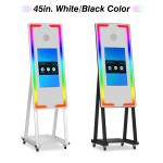 40 Inch White Magic Mirror Photo Booth 40 Inch White Magic Mirror Photo Booth