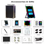 65 Inch White Magic Mirror Photo Booth