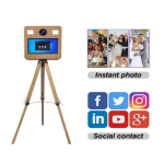 Wooden Tripod DSLR Photo Booth