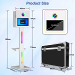 Portable 15.6 Inch DSLR Photo Booth With Touchscreen