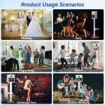 Portable 15.6 Inch DSLR Photo Booth With Touchscreen