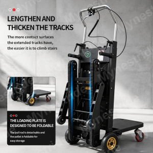 Electric Stair Climber for No-Lift Buildings and Upper-Floor Deliveries