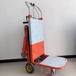 Commercial Grade Heavy Duty Electric Stair Climber Rechargeable High Capacity Electric Stair Climber Trolley With A Sturdy Metal Frame Suitable For Transporting Construction Goods Commercial Grade Heavy Duty Electric Stair Climber Rechargeable High Capacity Electric Stair Climber Trolley With A Sturdy Metal Frame Suitable For Transporting Construction Goods